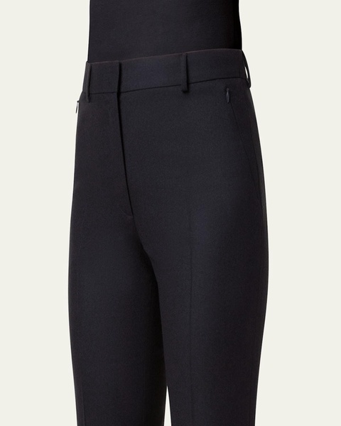 Marilyn Wool-Blend Bootcut Pants