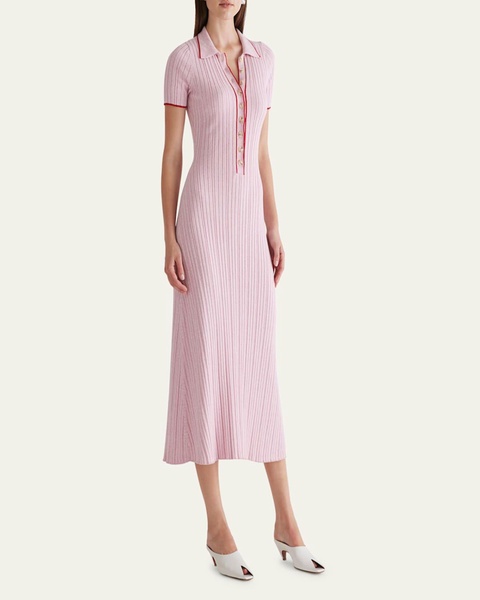 Penelope Ribbed Midi Dress