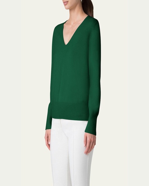 V-Neck Cashmere Sweater