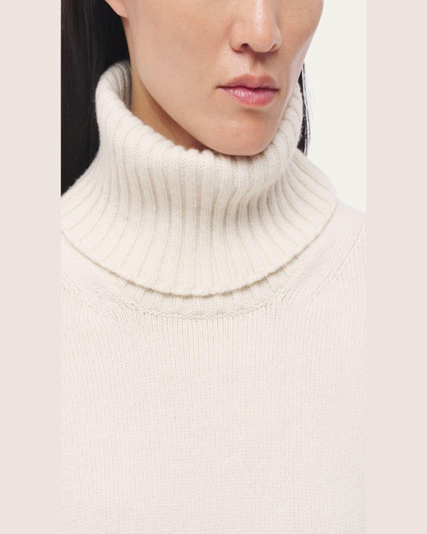 Oversized Luxe Cashmere Wool Turtleneck Sweater