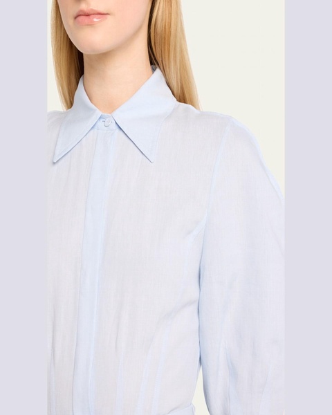 Maude Belted Shirt Dress