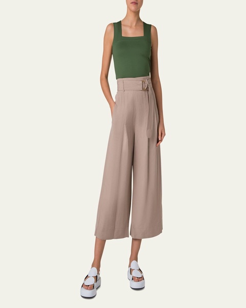Modal Stretch Square-Neck Top
