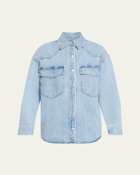 Lotta Long-Sleeve Denim Shirt