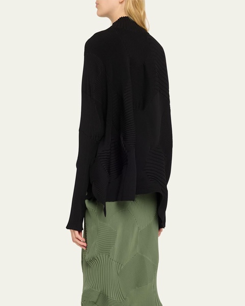 Kone Kone Textural Ribbed Patchwork Top