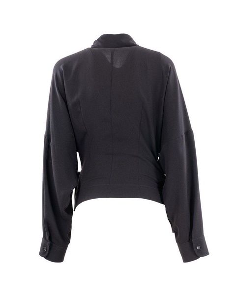 Philosophy Di Lorenzo Serafin Draped Poplin Shirt