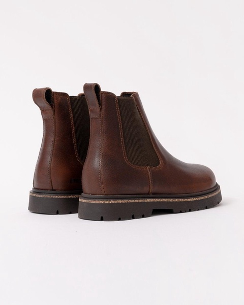 women's highwood slip on boot in chocolate