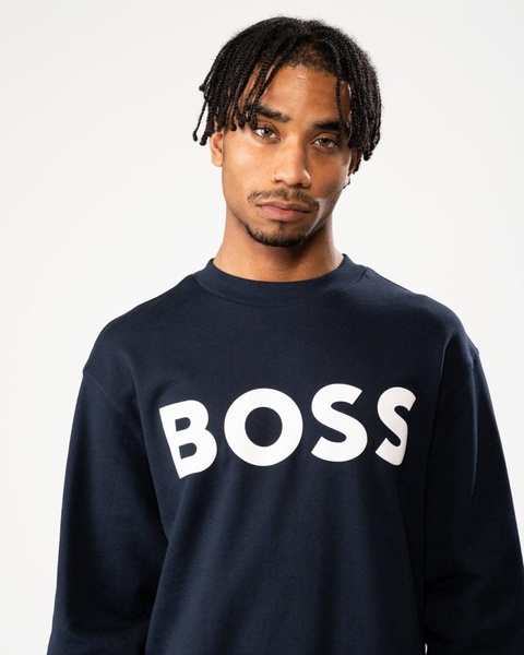 Crew-neck Sweatshirt With Logo Print