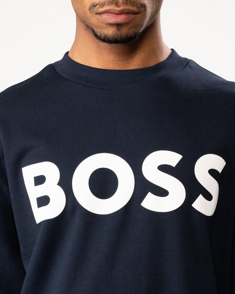 Crew-neck Sweatshirt With Logo Print
