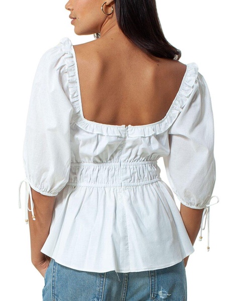 Hale Bob Balloon Sleeve Top