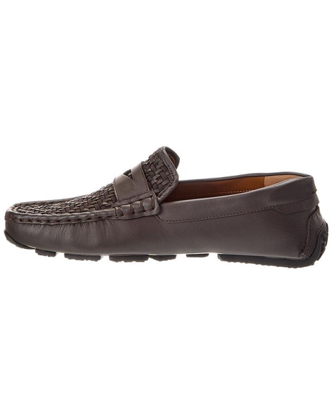 Bally Pilos I Woven Leather Loafer