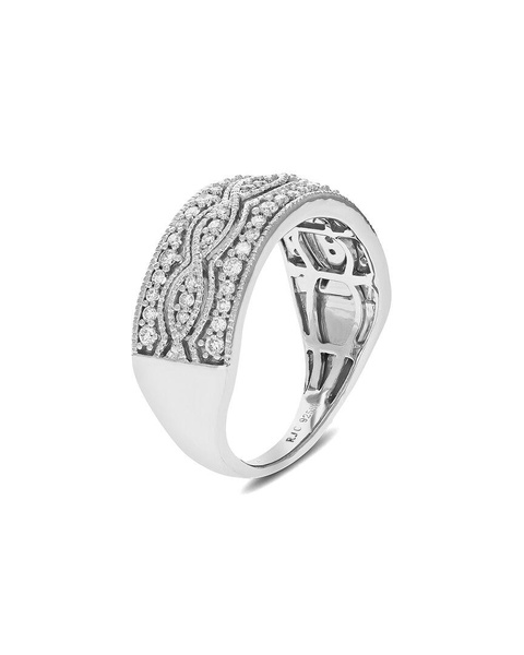Amairah 0.80 ct. tw. Lab-Grown Diamond Silver Statement Ring