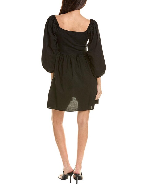 heddie combo babydoll dress