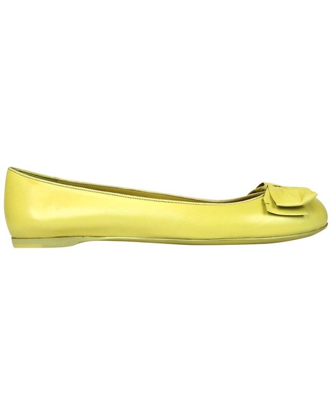 Bottega Veneta Ballet Leather Flat