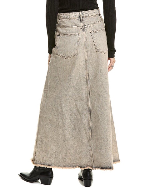 AllSaints Noir Maxi Skirt