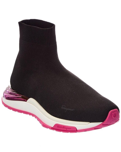 Ferragamo Ninette Knit Sock Sneaker