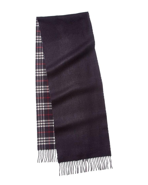 Burberry Reversible Check Cashmere Scarf