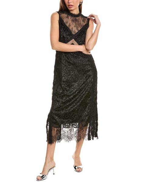 AllSaints Mila Leppo Maxi Dress