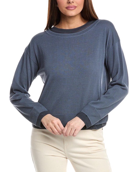 double layer sweater