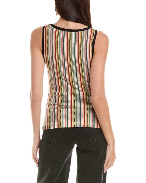 M Missoni Ribbed Wool Tank