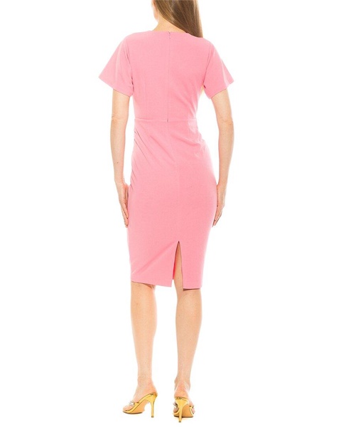 Alexia Admor Clara Crewneck Draped Dress