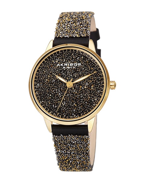Akribos XXIV Women's Swarovski Crystal Watch