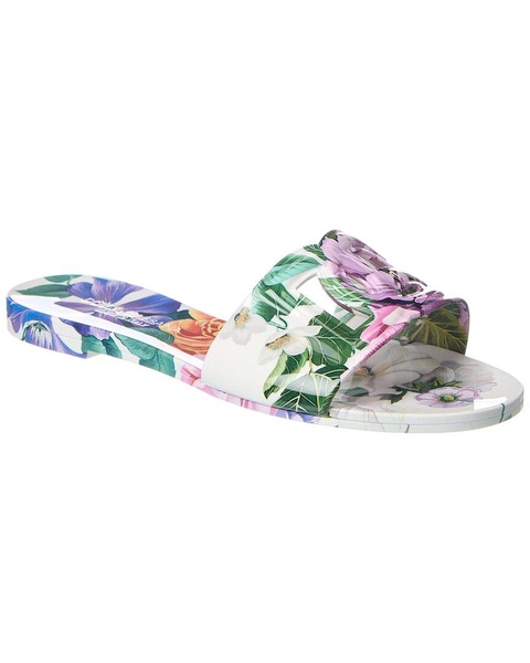Dolce & Gabbana Floral Rubber Sandal