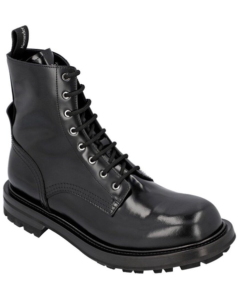 Alexander McQueen Leather Boot
