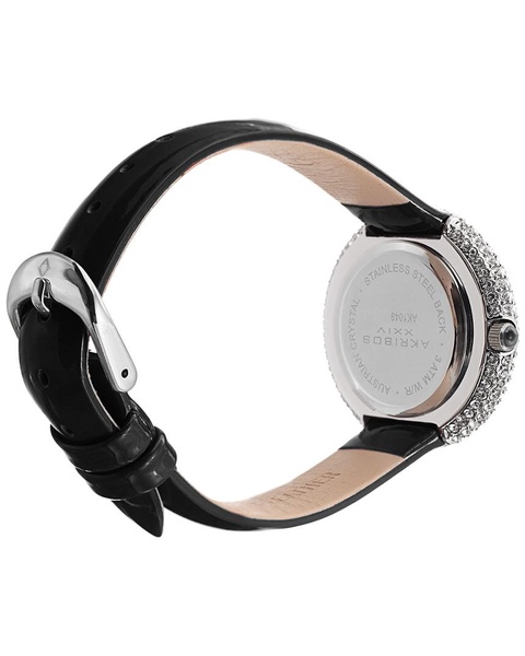 Akribos XXIV Women's Patent Leather Watch