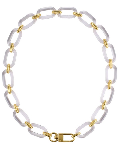 ADORNIA 14K Plated Statement Necklace