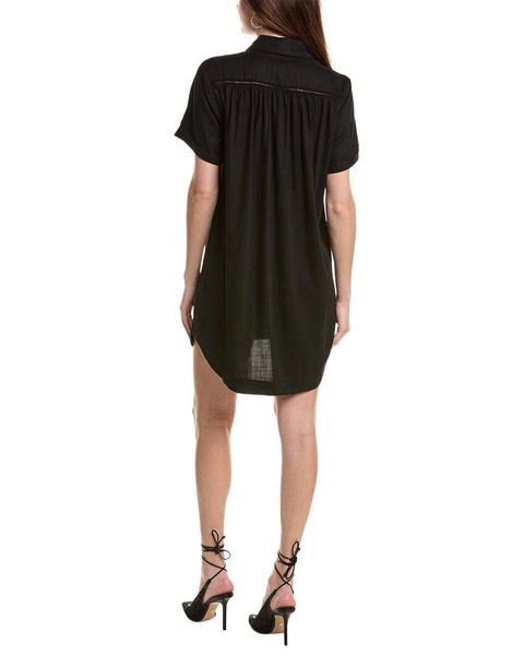 Bella Dahl Ladder Trim Shirt Dress