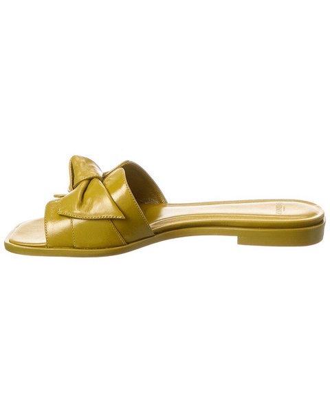 Alexandre Birman Maxi Clarita Square Leather Sandal