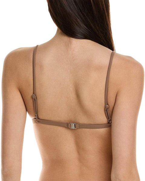 joelle crystal mesh triangle bikini top