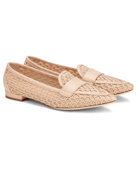 AGL Blanca Plots Leather Moccasin
