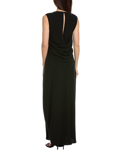 Lafayette 148 New York Shawl Sleeve Gown