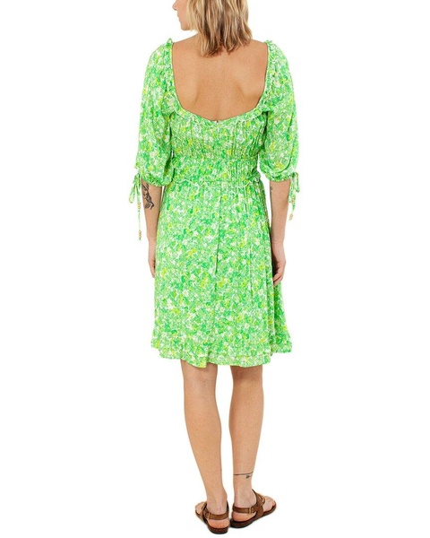 Hale Bob Ruffle Trim Mini Dress