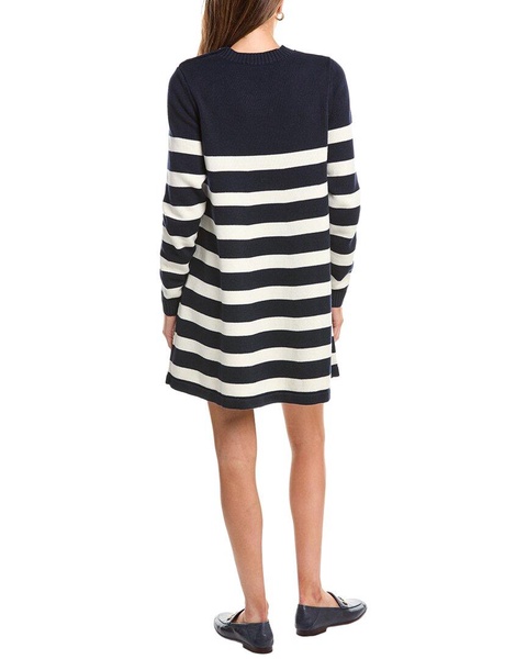 wool-blend sweaterdress
