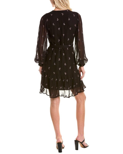 AllSaints Fina Wrap Dress