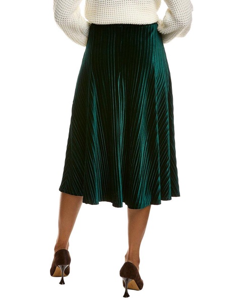 Alexia Admor Alaina Velvet Midi Skirt