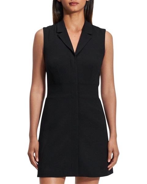 front zip mini dress