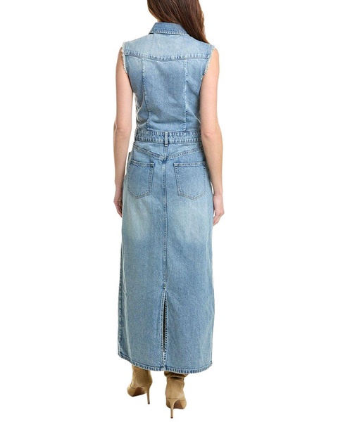 AllSaints Blair Denim Maxi Dress