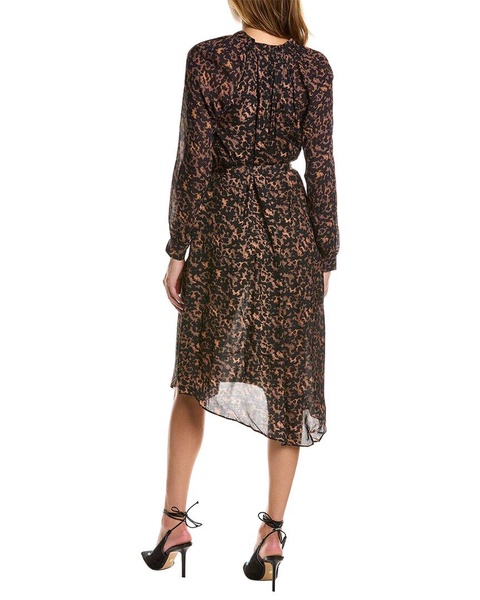 AllSaints Nina Torto Linen-Blend Maxi Dress