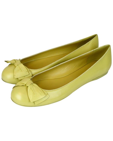 Bottega Veneta Ballet Leather Flat