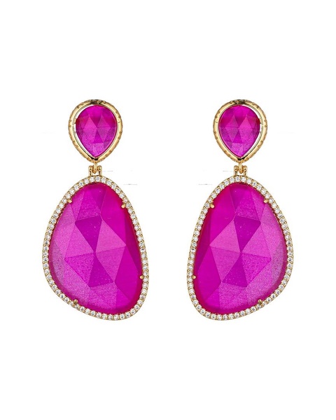 Eye Candy LA The Luxe Collection CZ Anya Drop Earrings