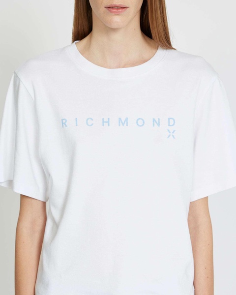 T-shirt With Logo On The Front
