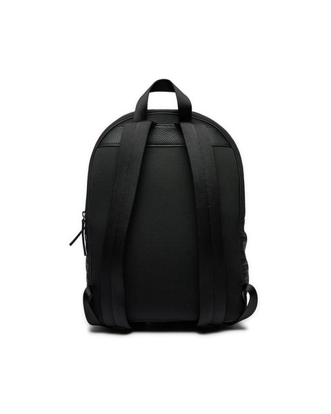 All-over Debossed Logo Zipped Backpack