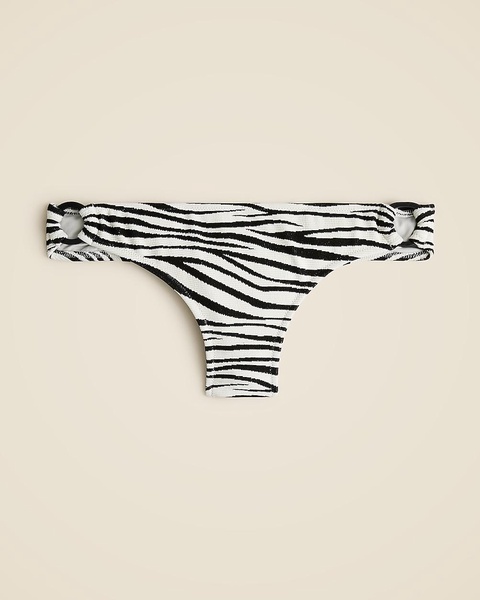 Ronnie O-ring jacquard bikini bottom