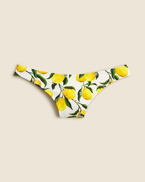 1989 high-leg bikini bottom in limoncello