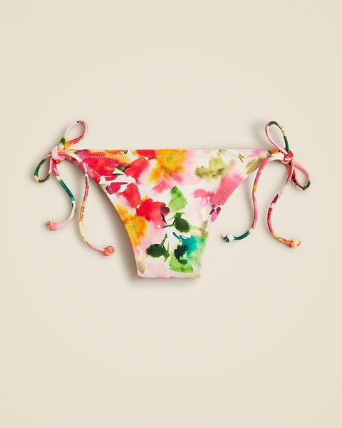 String hipster bikini bottom in floral