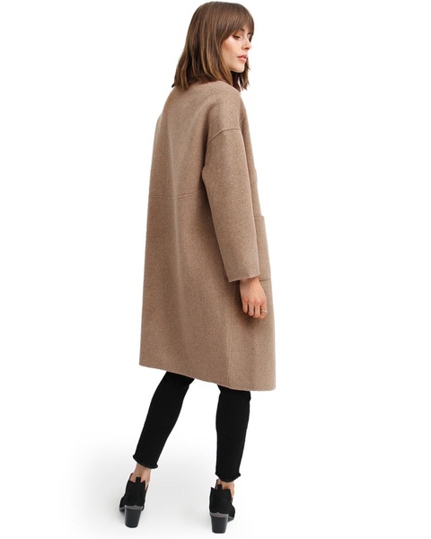 Publisher Double-Breasted Wool Blend Coat