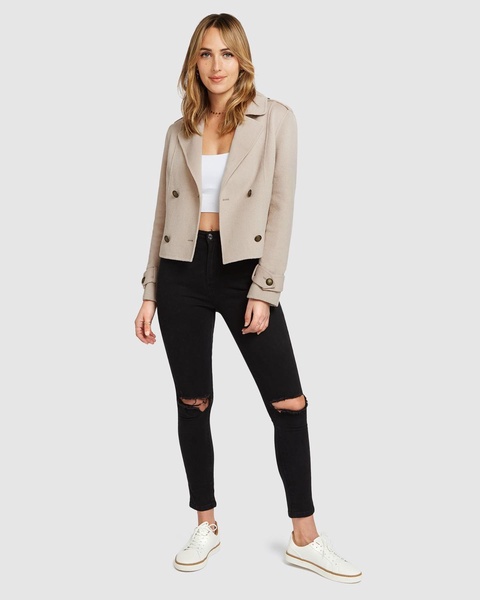 Women's Better Off Military Peacoat